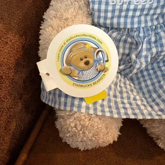 NWT!! Starbucks Bearista 2004 Little Bo Peep Teddy Bear - Picture 2 of 7